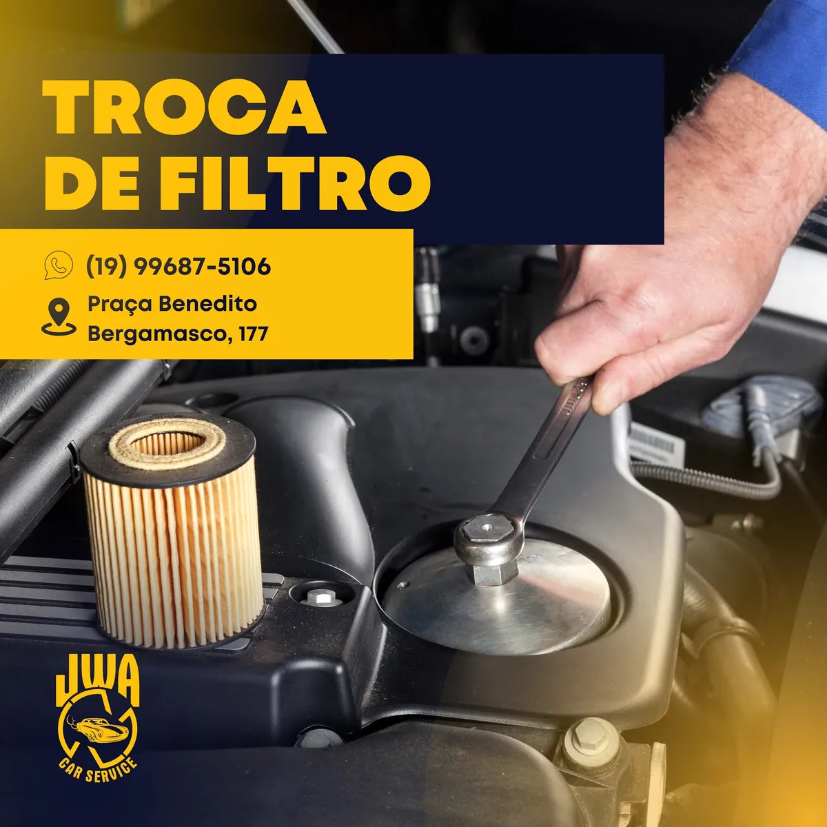 Troca de Filtros e Linha de Fluidos - Oficina mecânica em Jaguariúna